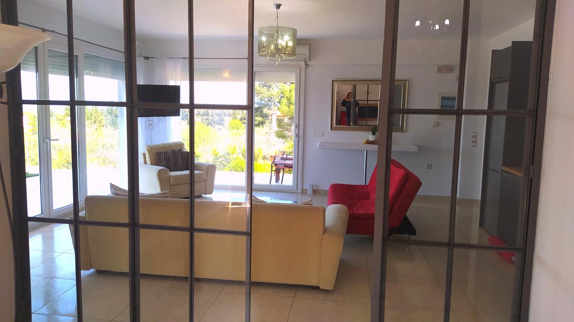 View Διαμερισμα Villa Loukissia Dış mekan fotoğraf