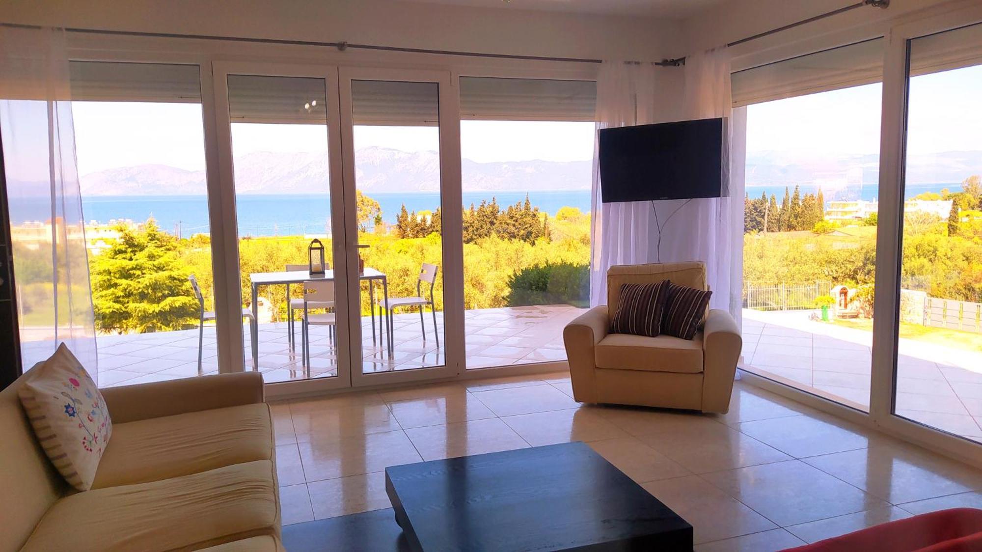 View Διαμερισμα Villa Loukissia Dış mekan fotoğraf